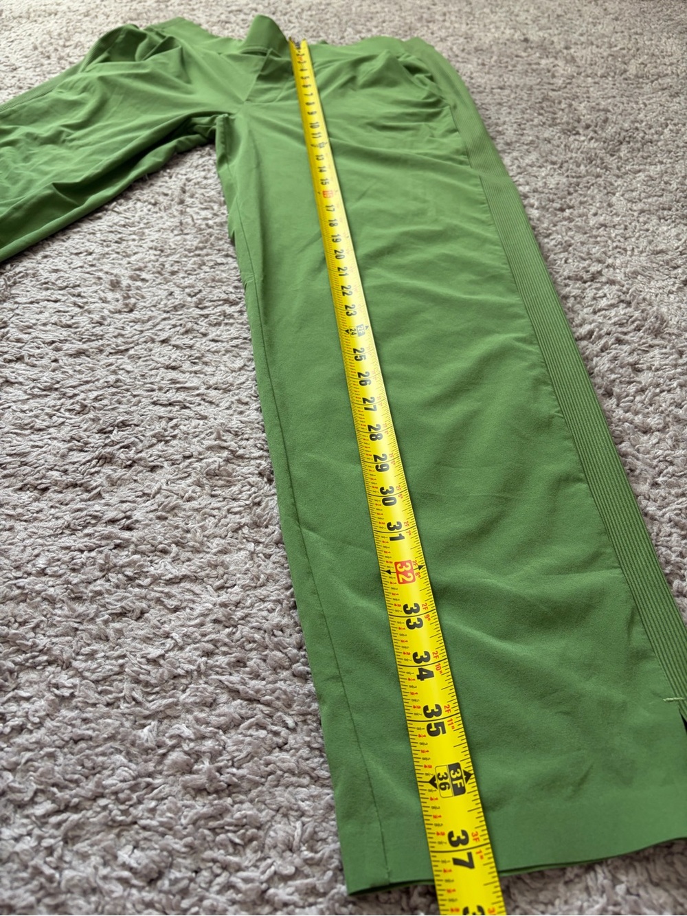 Athleta Lime Green Stretch Joggers - Picture 5 of 8